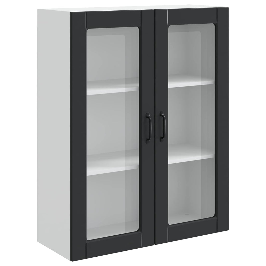 Geschirrspülerfront Kalmar Schwarz 80 x 31 x 100 cm