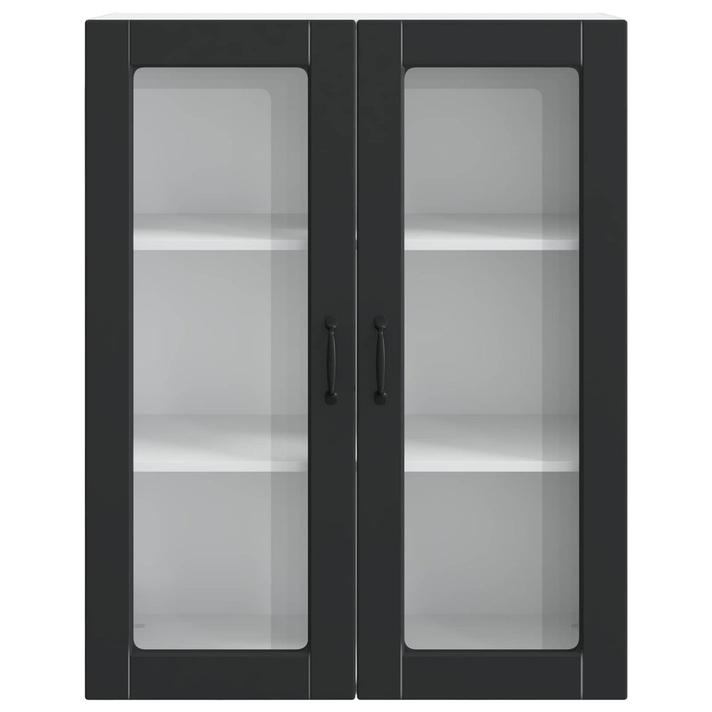 Geschirrspülerfront Kalmar Schwarz 80 x 31 x 100 cm