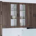 Geschirrspülerfront Kalmar Braun Eichen-Optik 80 x 31 x 100 cm
