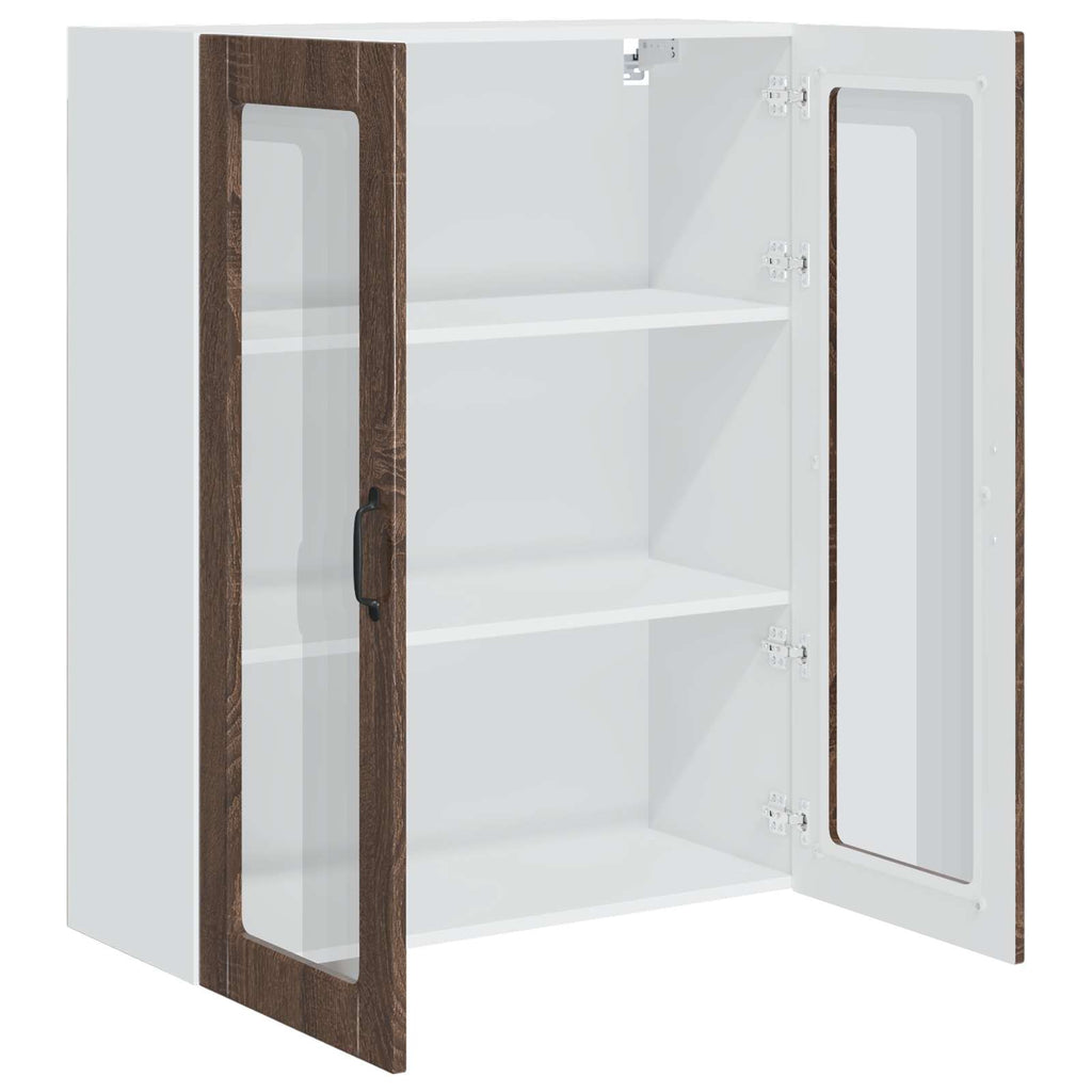 Geschirrspülerfront Kalmar Braun Eichen-Optik 80 x 31 x 100 cm