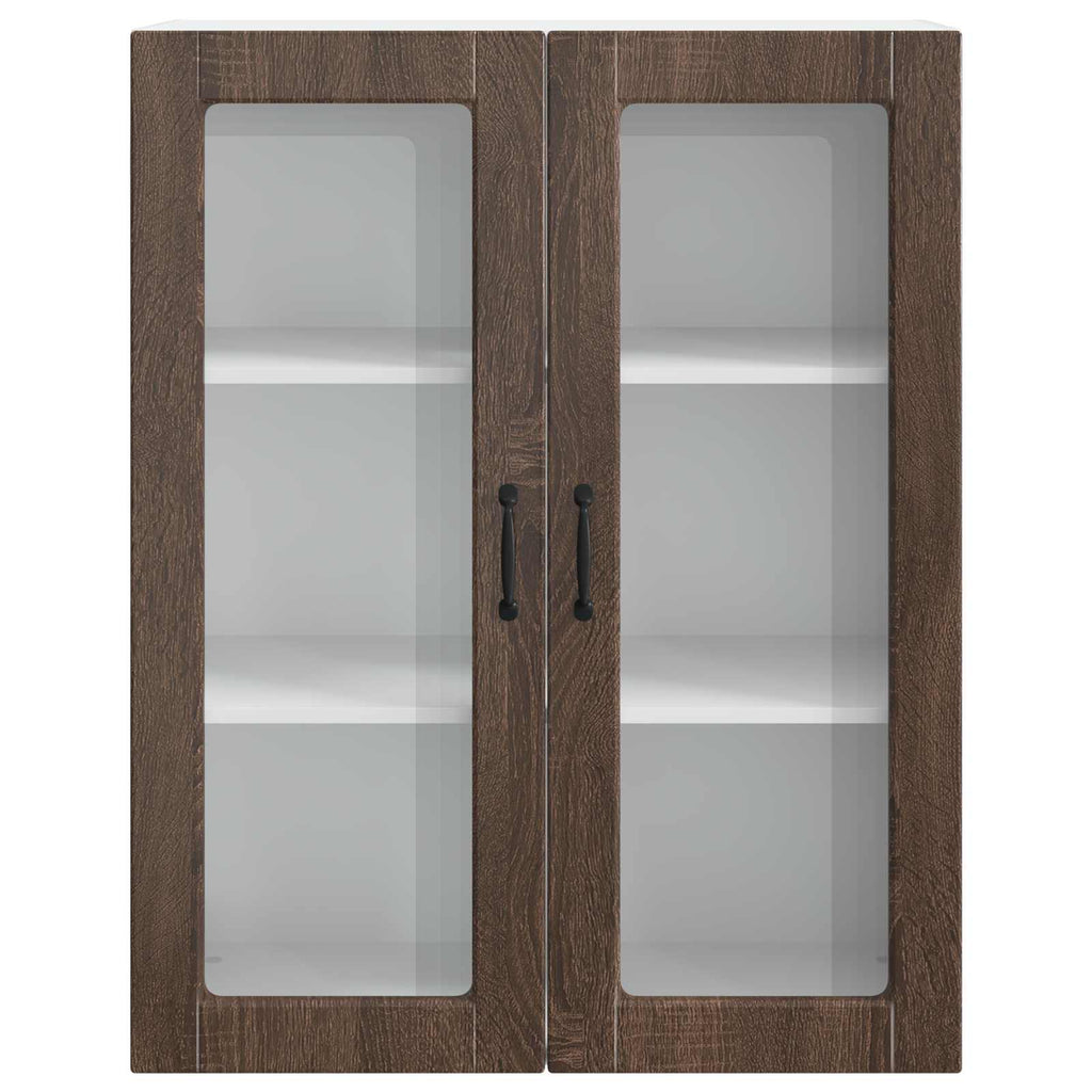 Geschirrspülerfront Kalmar Braun Eichen-Optik 80 x 31 x 100 cm