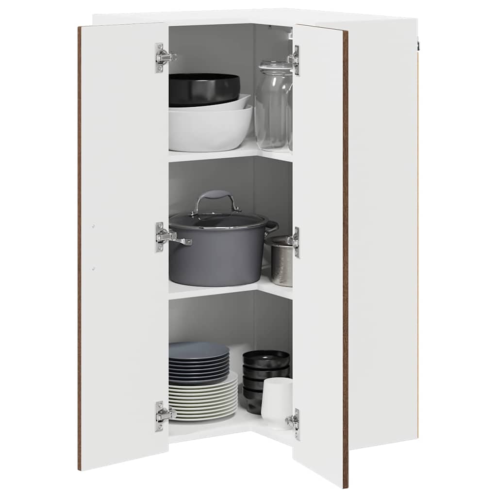 Geschirrspülerfront Kalmar Braun Eichen-Optik 57 x 57 x 100 cm