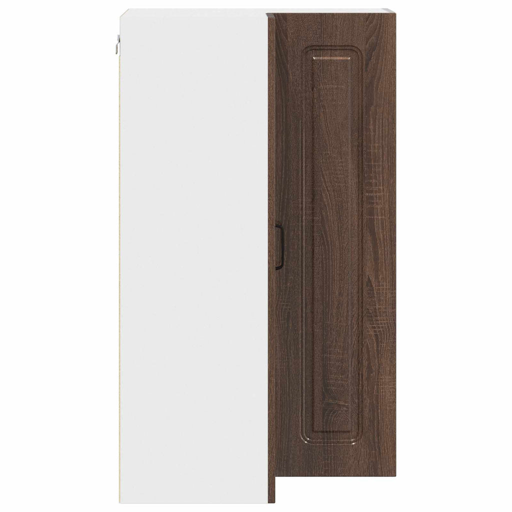 Geschirrspülerfront Kalmar Braun Eichen-Optik 57 x 57 x 100 cm