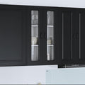Geschirrspülerfront Kalmar Schwarz 60 x 31 x 100 cm
