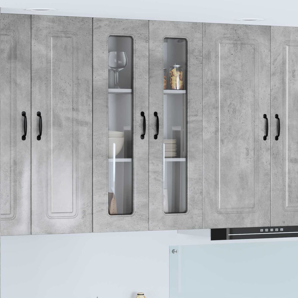 Geschirrspülerfront Kalmar Beton Grau 60 x 31 x 100 cm