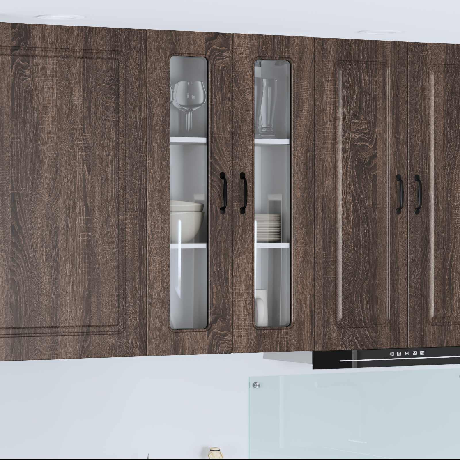 Geschirrspülerfront Kalmar Braun Eichen-Optik 60 x 31 x 100 cm
