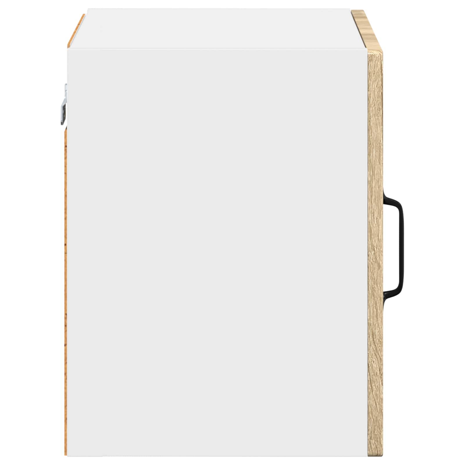 Wandglas-Schrank LUCCA 2 pcs Sonoma-Eiche 40 x 31 x 40 cm