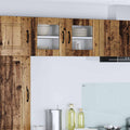 Wandglas-Schrank LUCCA Altholz 40 x 31 x 40 cm Holzwerkstoff