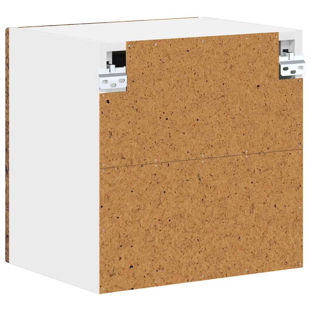 Wandglas-Schrank LUCCA Altholz 40 x 31 x 40 cm Holzwerkstoff