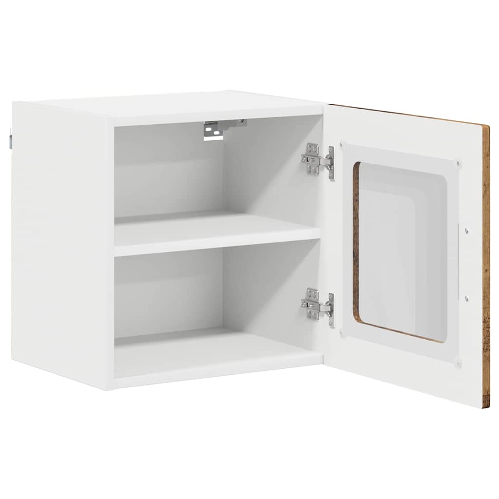 Wandglas-Schrank LUCCA 2 pcs Altholz 40 x 31 x 40 cm