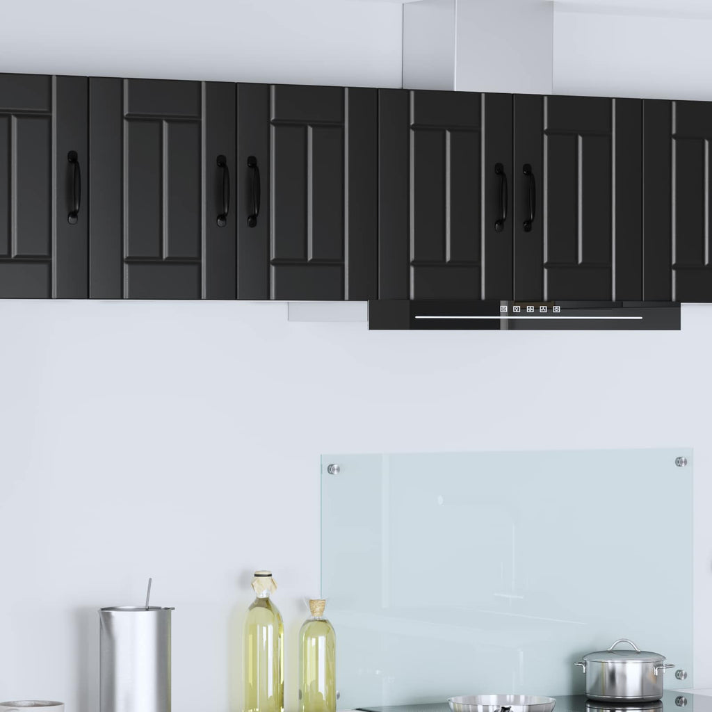 Wandschrank LUCCA Schwarz 30 x 31 x 40 cm Holzwerkstoff