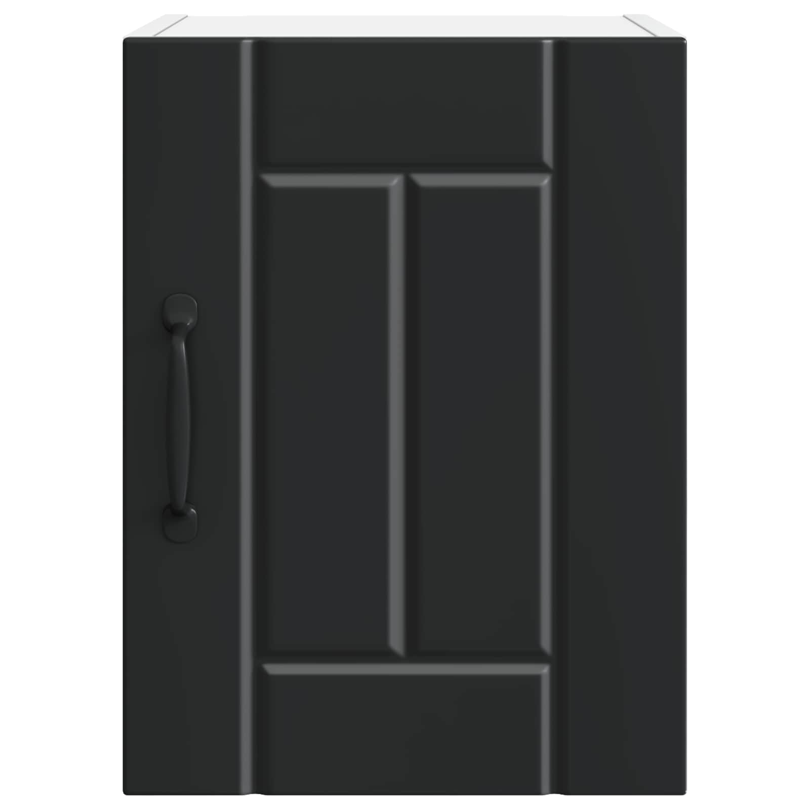 Wandschrank LUCCA 2 pcs Schwarz 30 x 31 x 40 cm Holzwerkstoff
