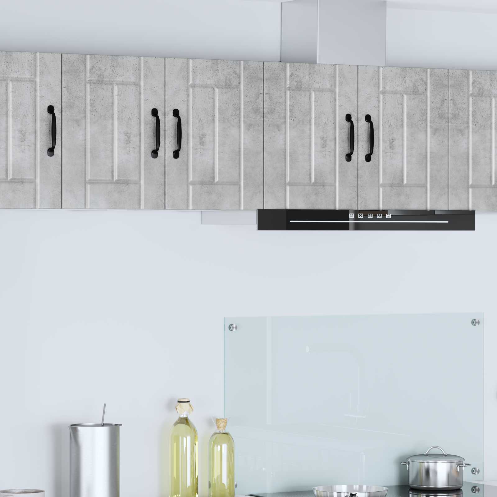 Wandschrank LUCCA Betongrau 30 x 31 x 40 cm Holzwerkstoff