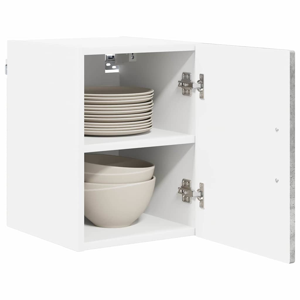 Wandschrank LUCCA Betongrau 30 x 31 x 40 cm Holzwerkstoff