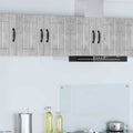 Wandschrank LUCCA 2 pcs Betongrau 30 x 31 x 40 cm Holzwerkstoff