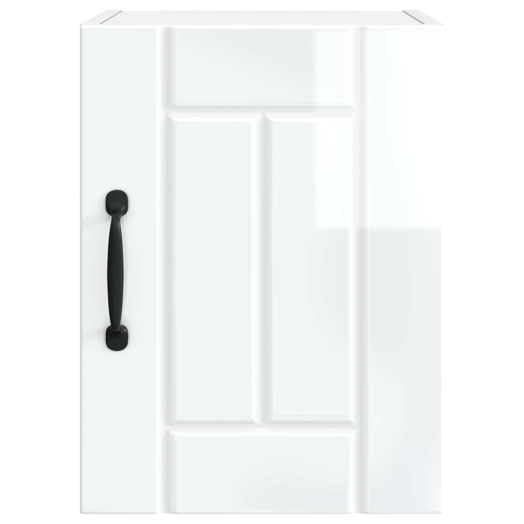 Wandschrank LUCCA 2 pcs Hochglanz Weiß 30 x 31 x 40 cm