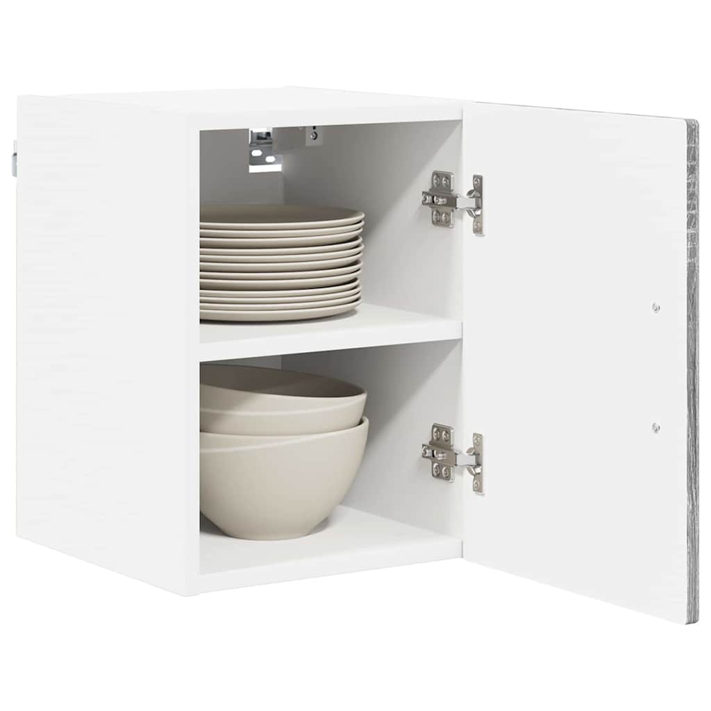 Wandschrank LUCCA Graues Sonoma 30 x 31 x 40 cm Holzwerkstoff