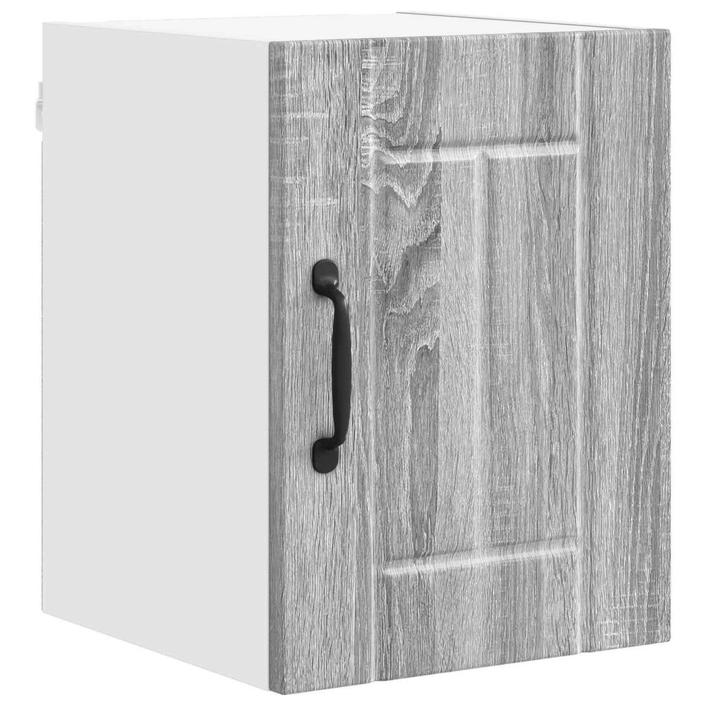 Wandschrank LUCCA 2 pcs Graues Sonoma 30 x 31 x 40 cm