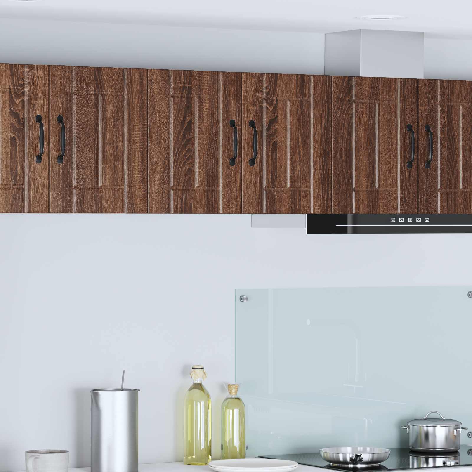 Wandschrank LUCCA Brauneiche 30 x 31 x 40 cm Holzwerkstoff