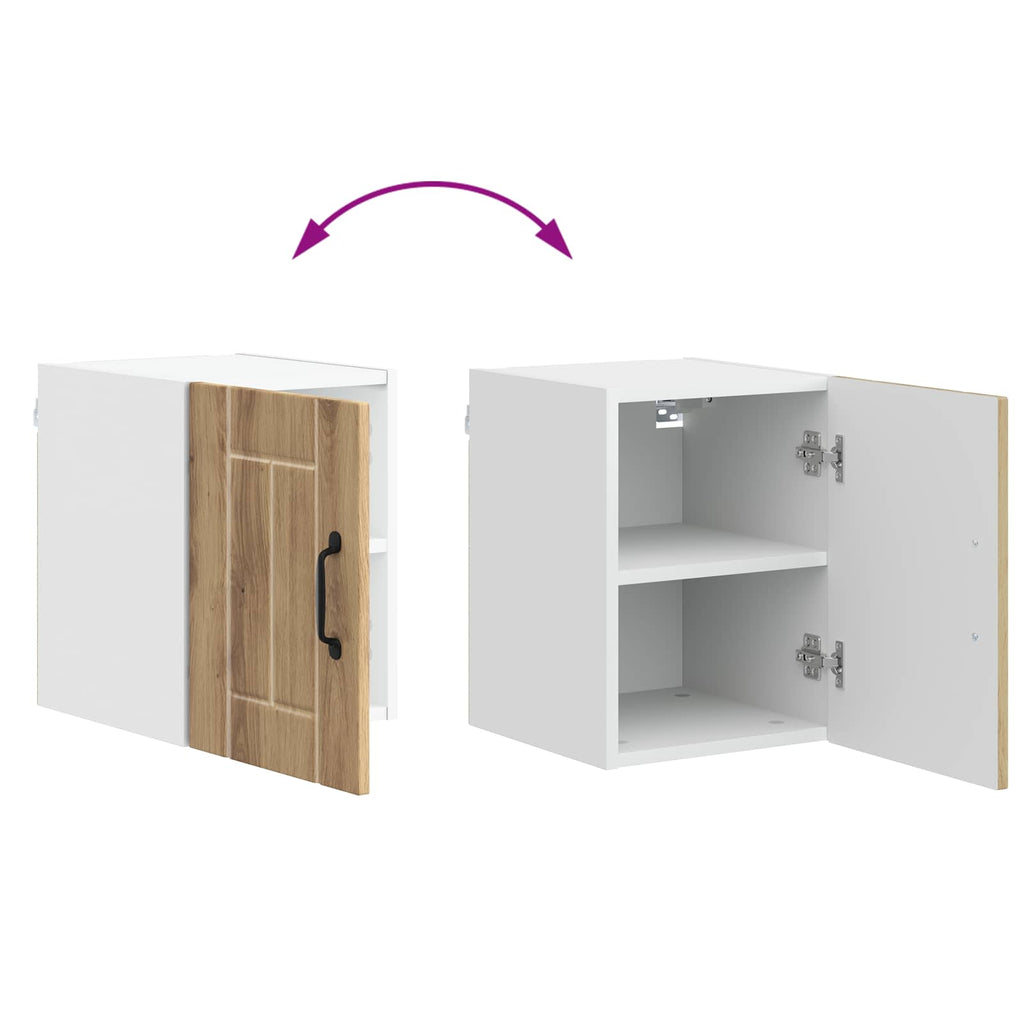 Wandschrank LUCCA Artisan-Eiche 30 x 31 x 40 cm Holzwerkstoff