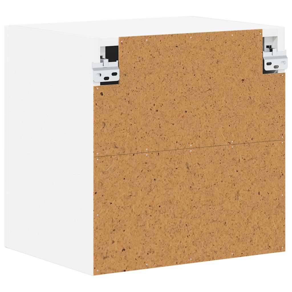 Wandschrank LUCCA 2 pcs Weiß 40 x 31 x 40 cm Holzwerkstoff