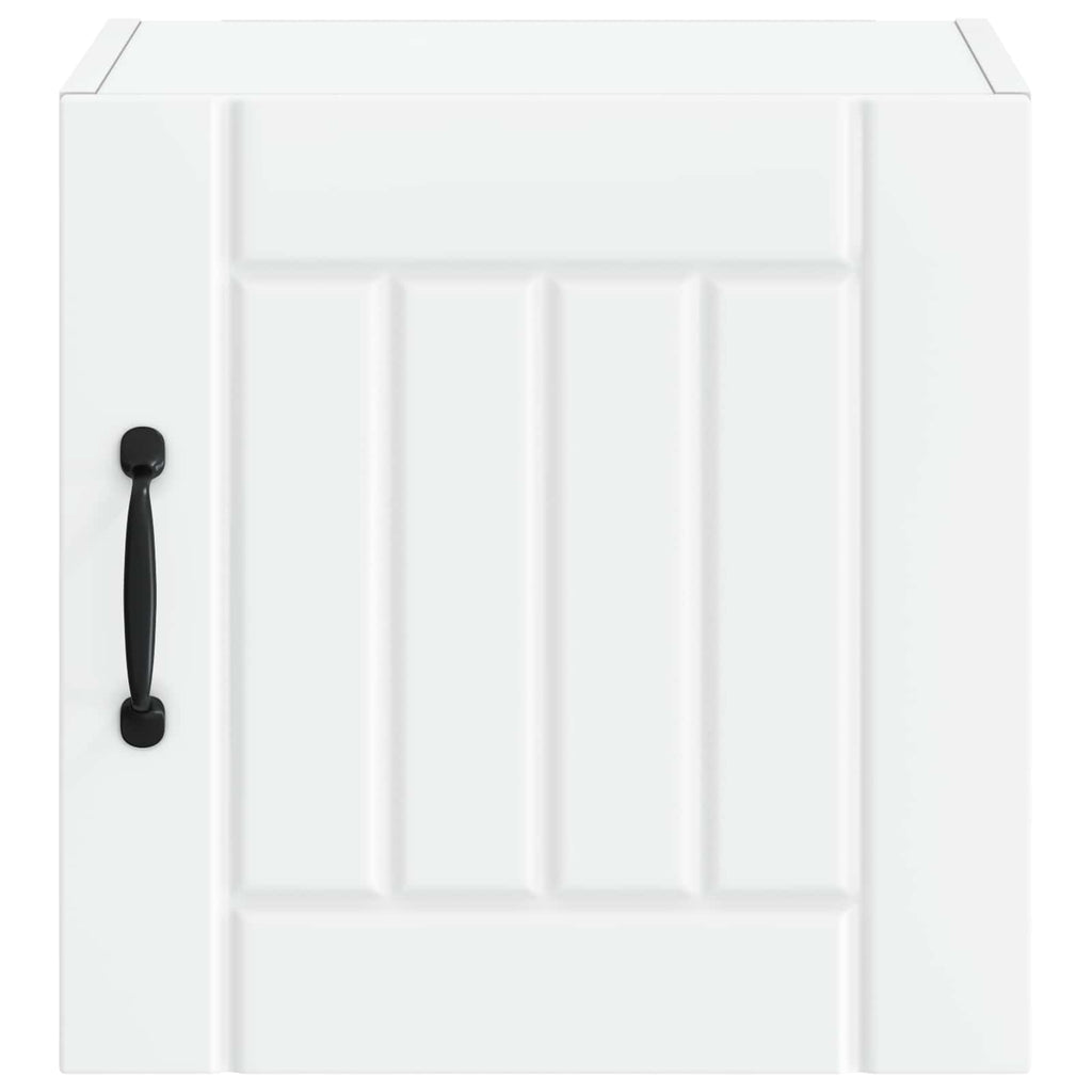Wandschrank LUCCA 2 pcs Weiß 40 x 31 x 40 cm Holzwerkstoff