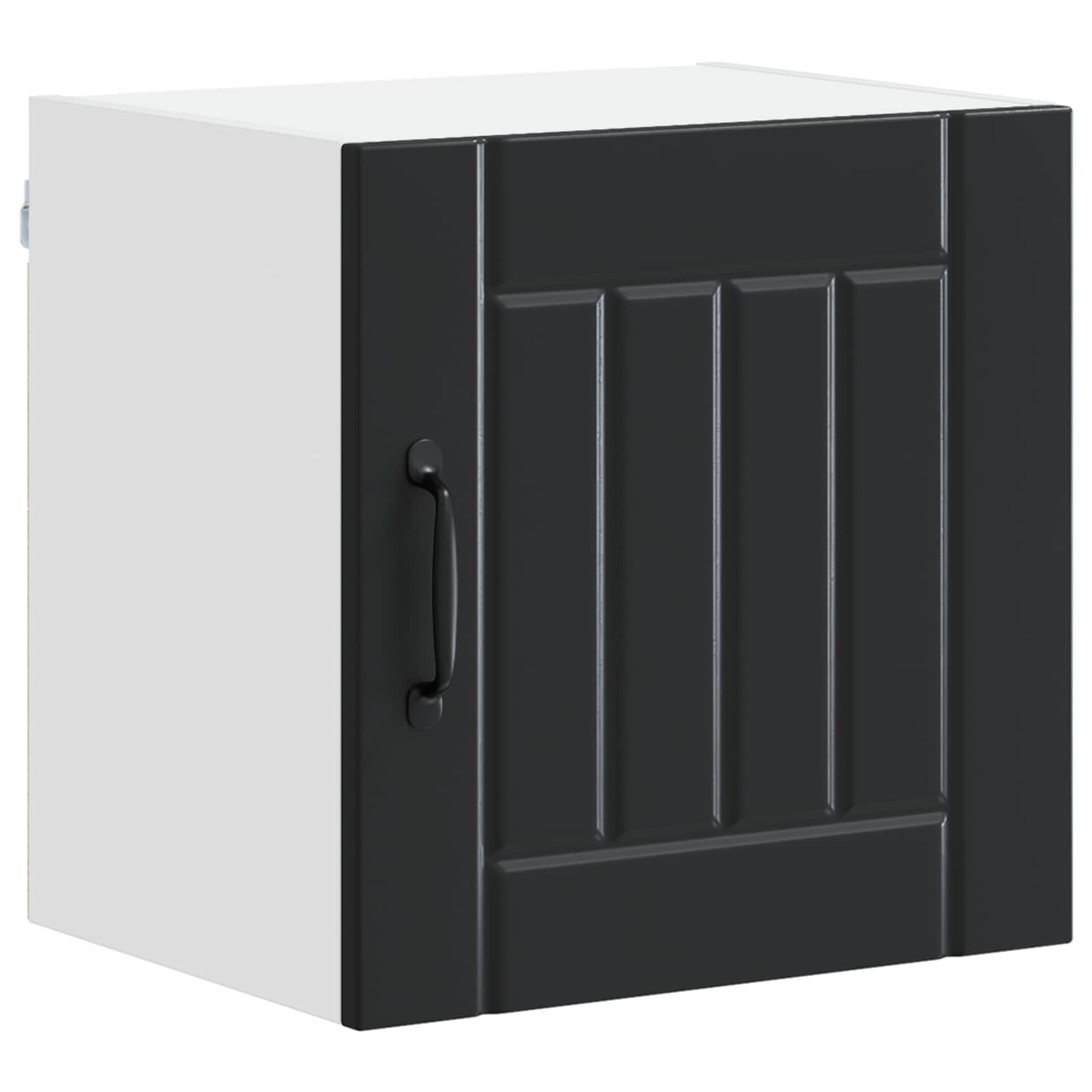 Wandschrank LUCCA 2 pcs Schwarz 40 x 31 x 40 cm Holzwerkstoff