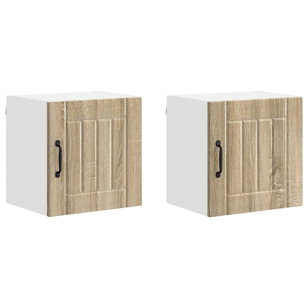 Wandschrank LUCCA 2 pcs Sonoma-Eiche 40 x 31 x 40 cm