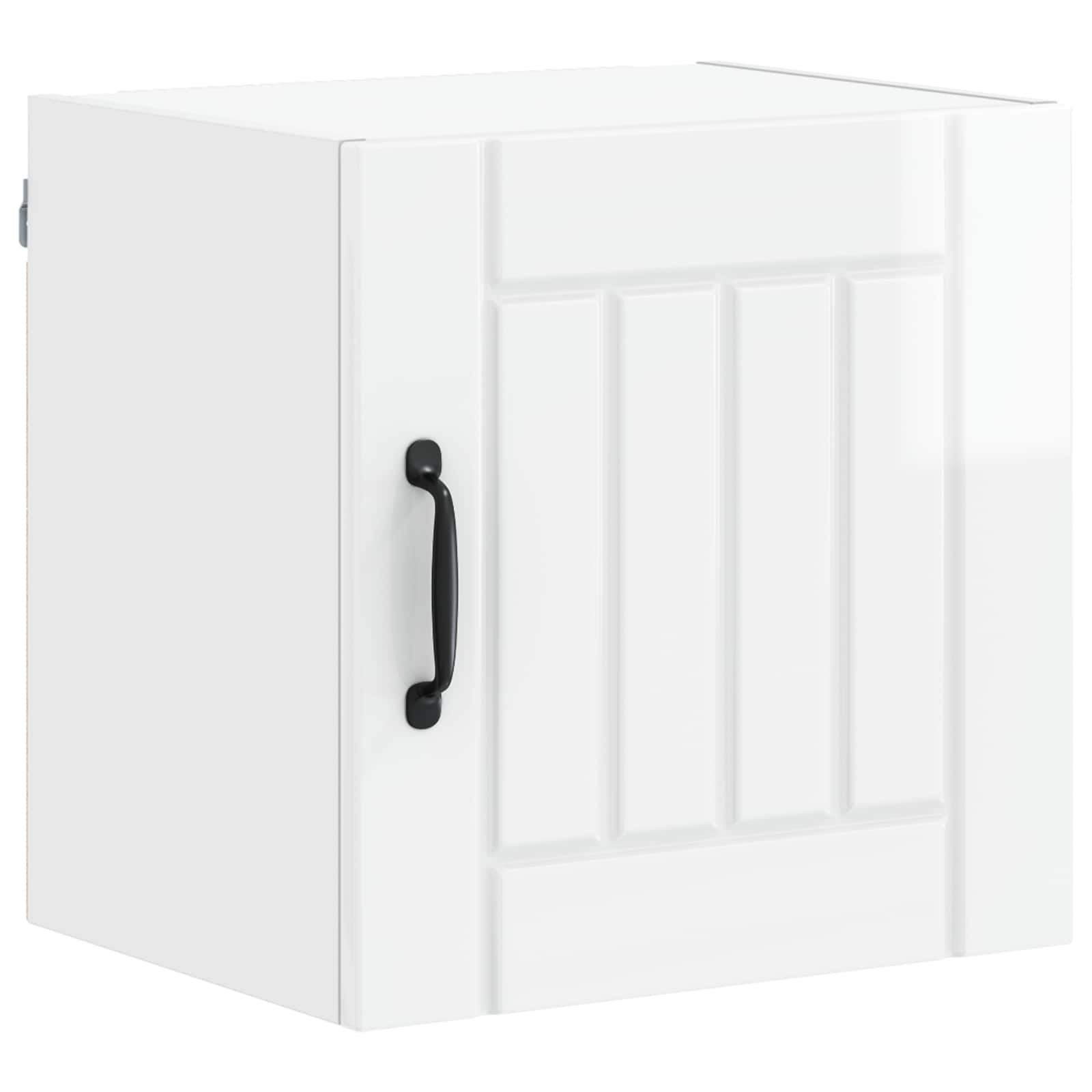 Wandschrank LUCCA 2 pcs Hochglanz Weiß 40 x 31 x 40 cm