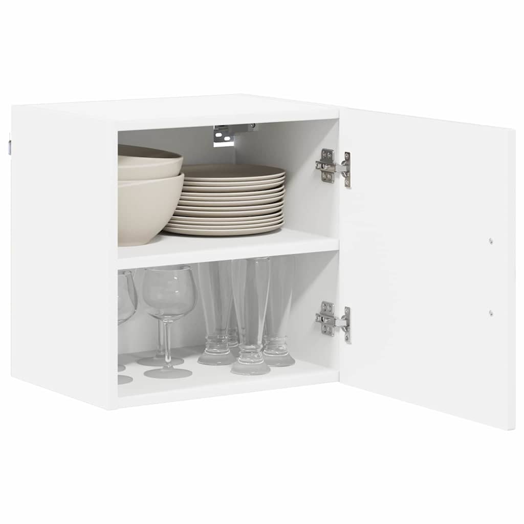 Wandschrank LUCCA 2 pcs Hochglanz Weiß 40 x 31 x 40 cm
