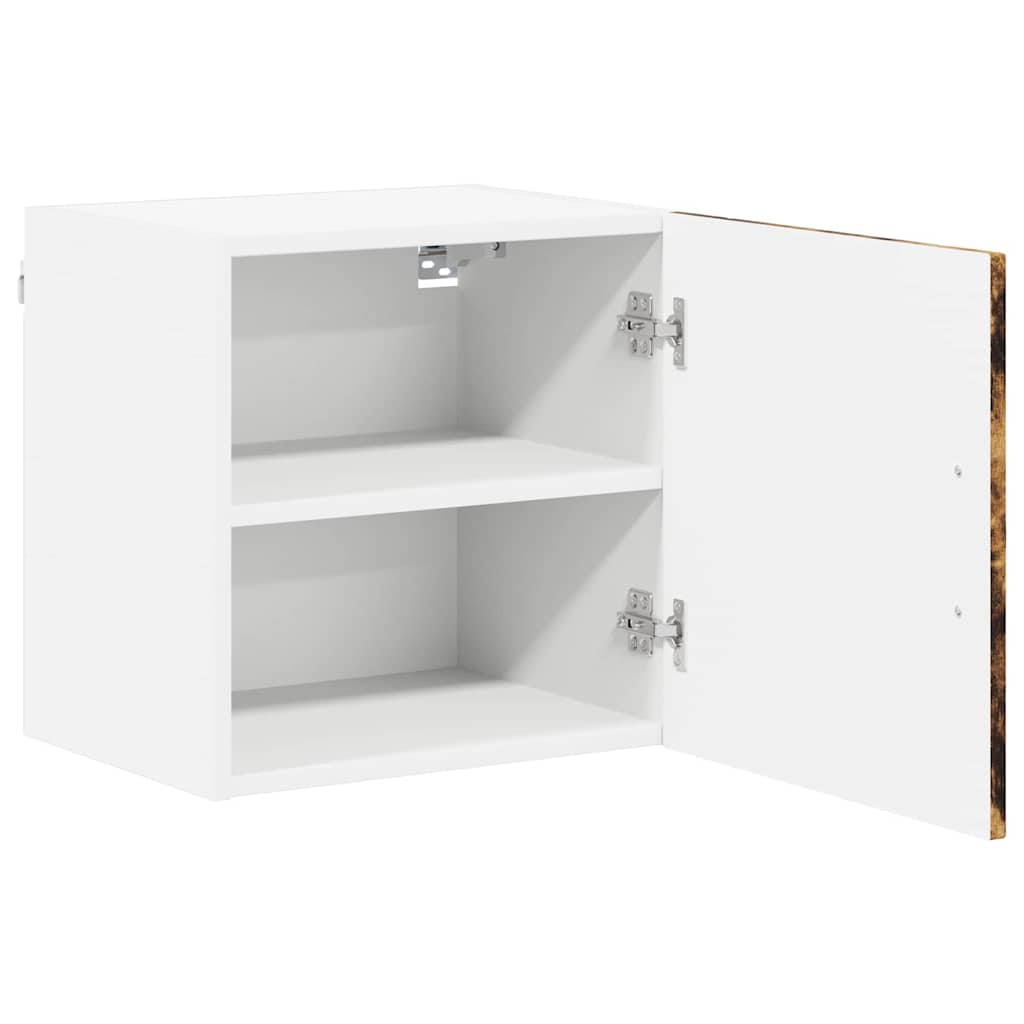 Wandschrank LUCCA 2 pcs Geräucherte Eiche 40 x 31 x 40 cm