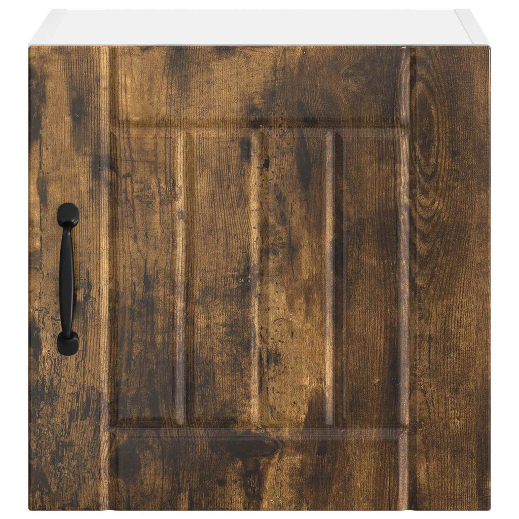 Wandschrank LUCCA 2 pcs Geräucherte Eiche 40 x 31 x 40 cm