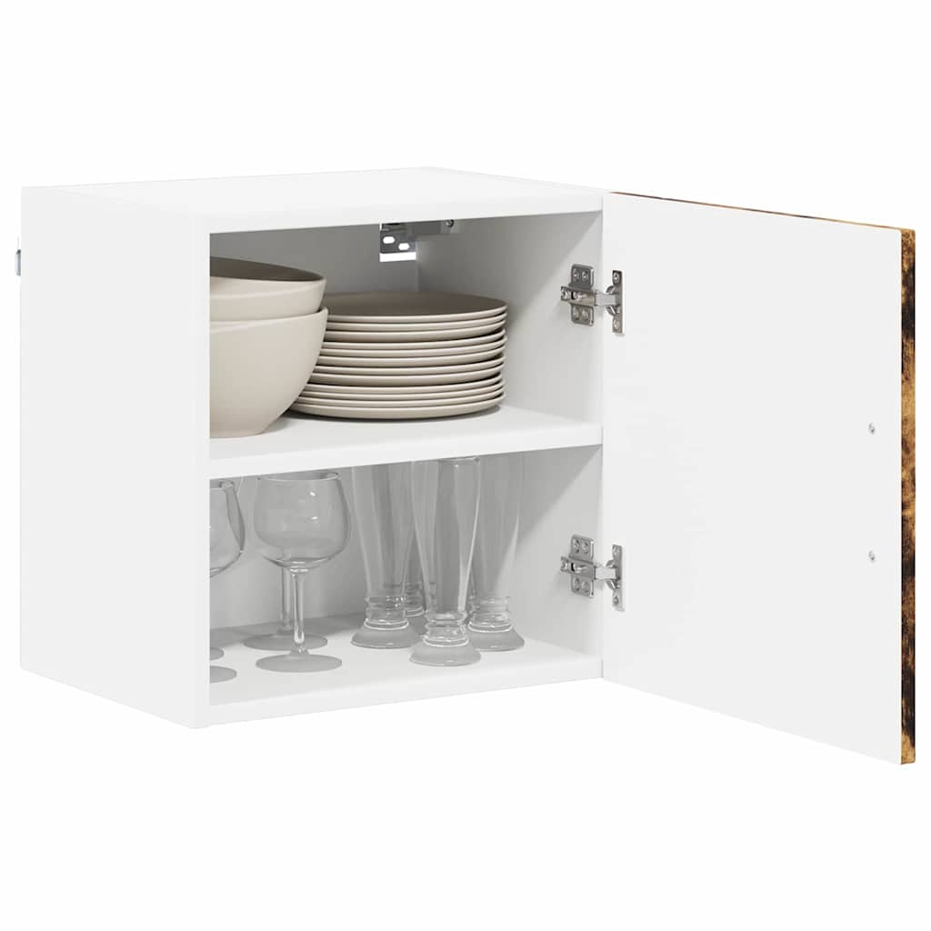 Wandschrank LUCCA 2 pcs Geräucherte Eiche 40 x 31 x 40 cm