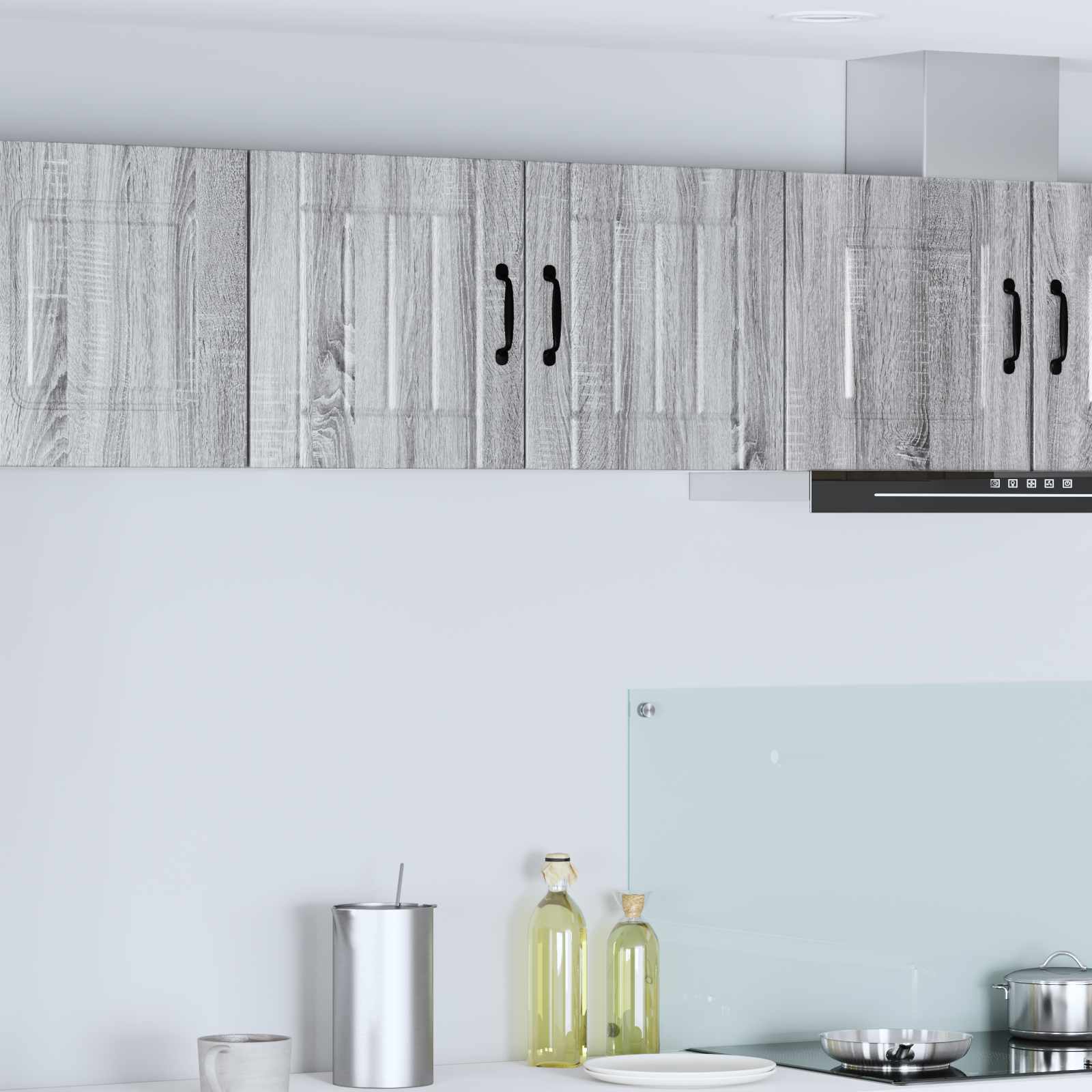 Wandschrank LUCCA Graues Sonoma 40 x 31 x 40 cm Holzwerkstoff