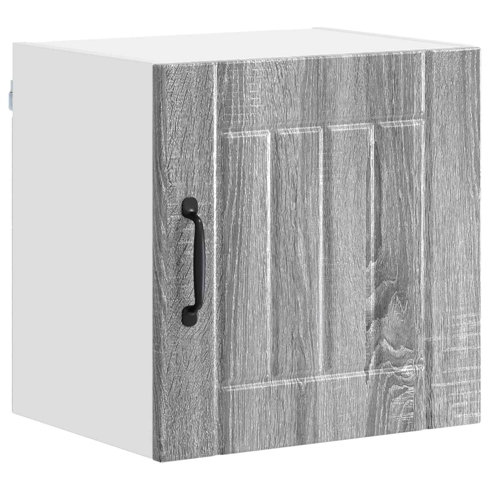 Wandschrank LUCCA 2 pcs Graues Sonoma 40 x 31 x 40 cm