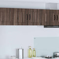 Wandschrank LUCCA Brauneiche 40 x 31 x 40 cm Holzwerkstoff
