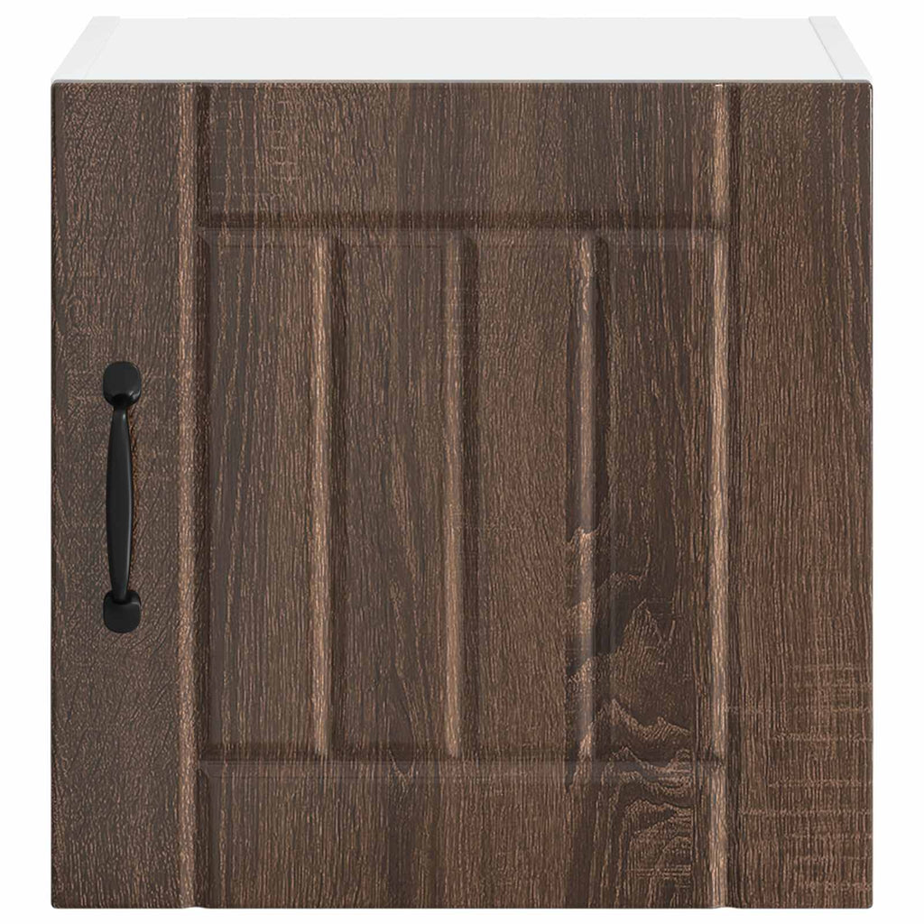 Wandschrank LUCCA Brauneiche 40 x 31 x 40 cm Holzwerkstoff