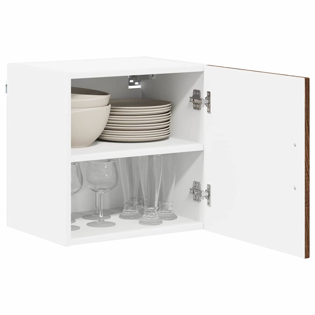 Wandschrank LUCCA Brauneiche 40 x 31 x 40 cm Holzwerkstoff
