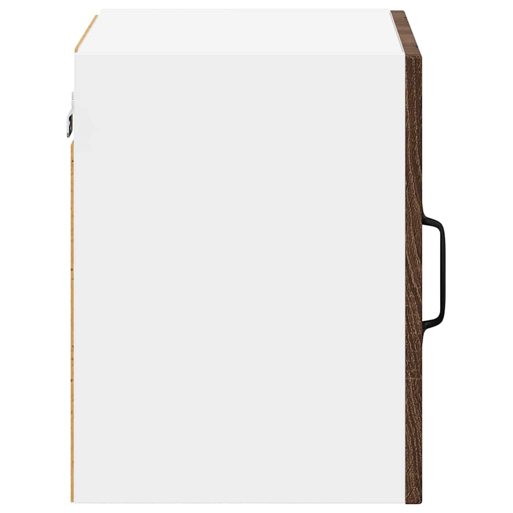 Wandschrank LUCCA Brauneiche 40 x 31 x 40 cm Holzwerkstoff