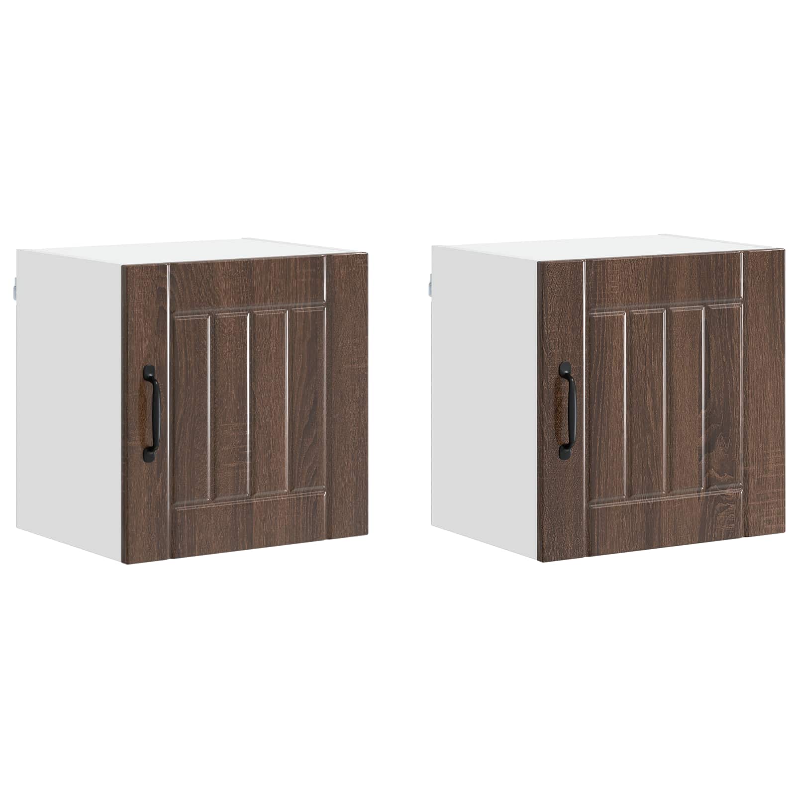 Wandschrank LUCCA 2 pcs Brauneiche 40 x 31 x 40 cm