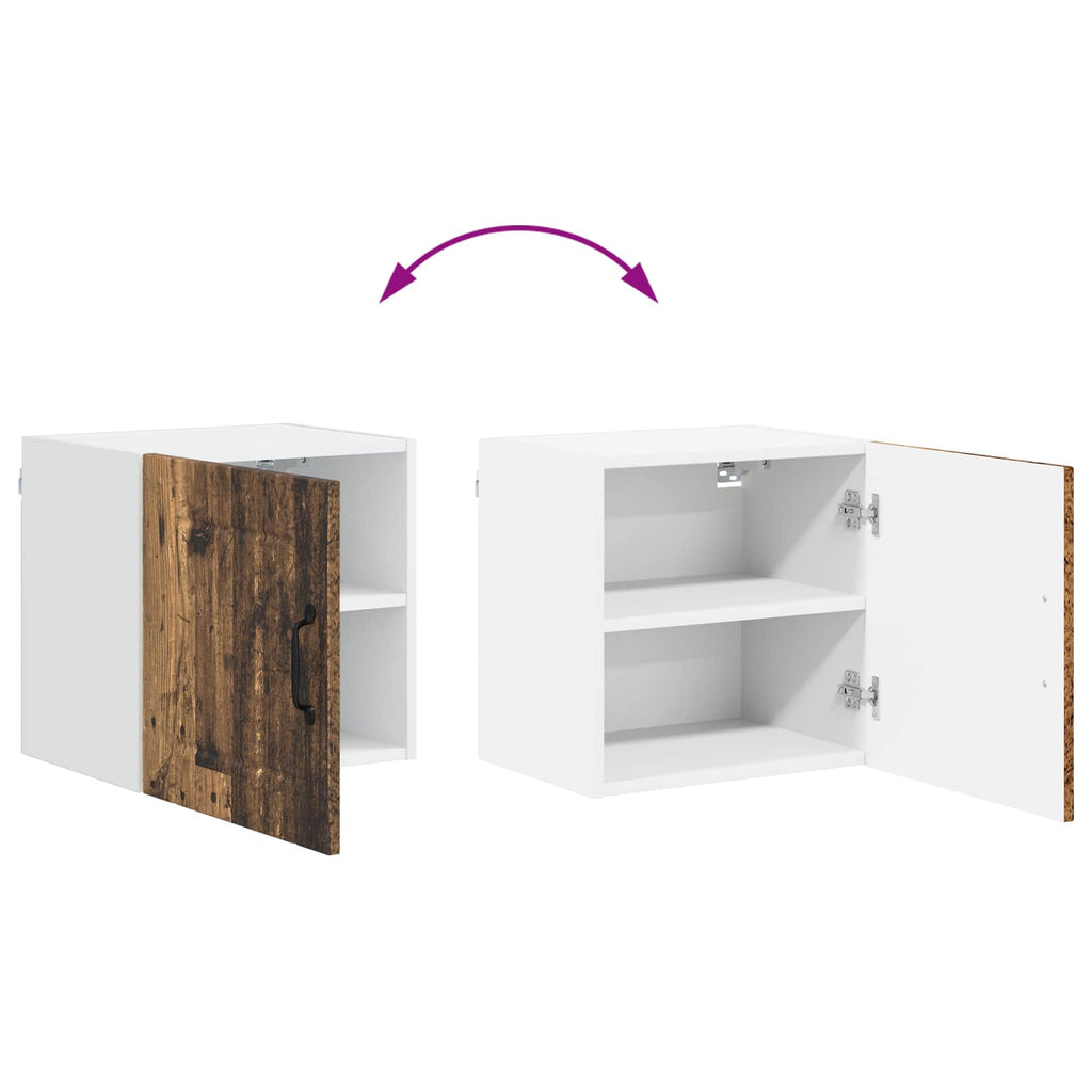 Wandschrank LUCCA Altholz 40 x 31 x 40 cm Holzwerkstoff