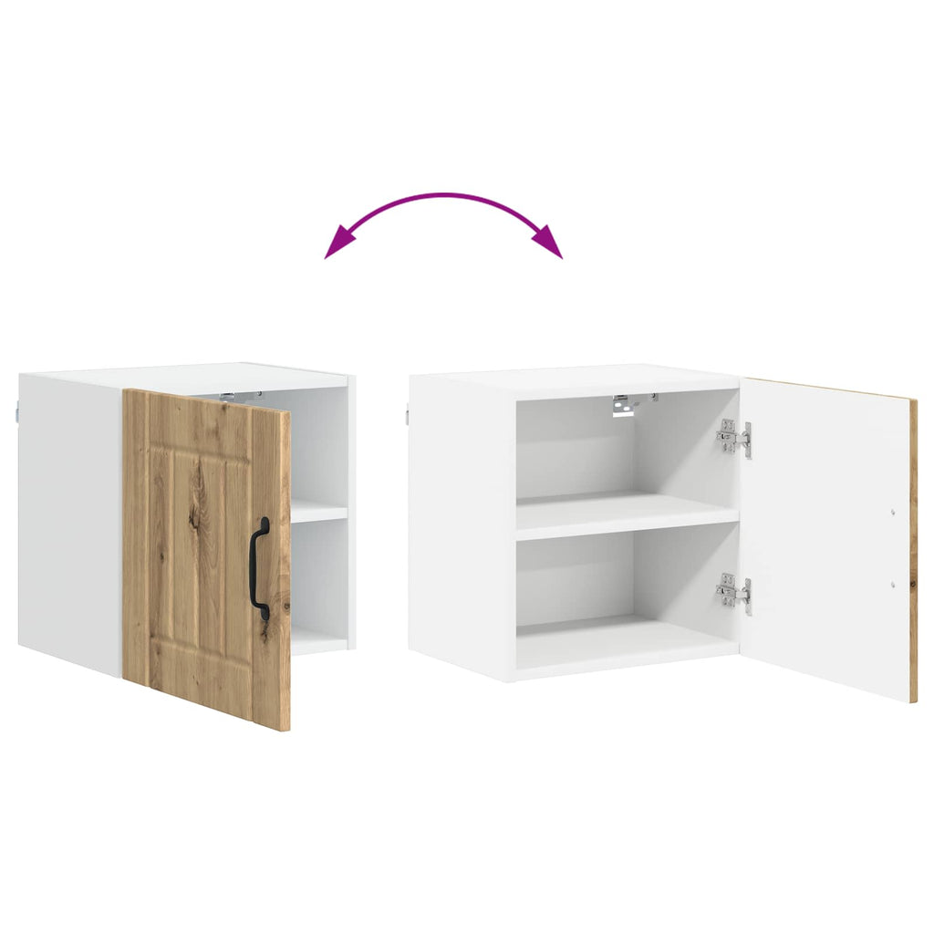 Wandschrank LUCCA Artisan-Eiche 40 x 31 x 40 cm Holzwerkstoff