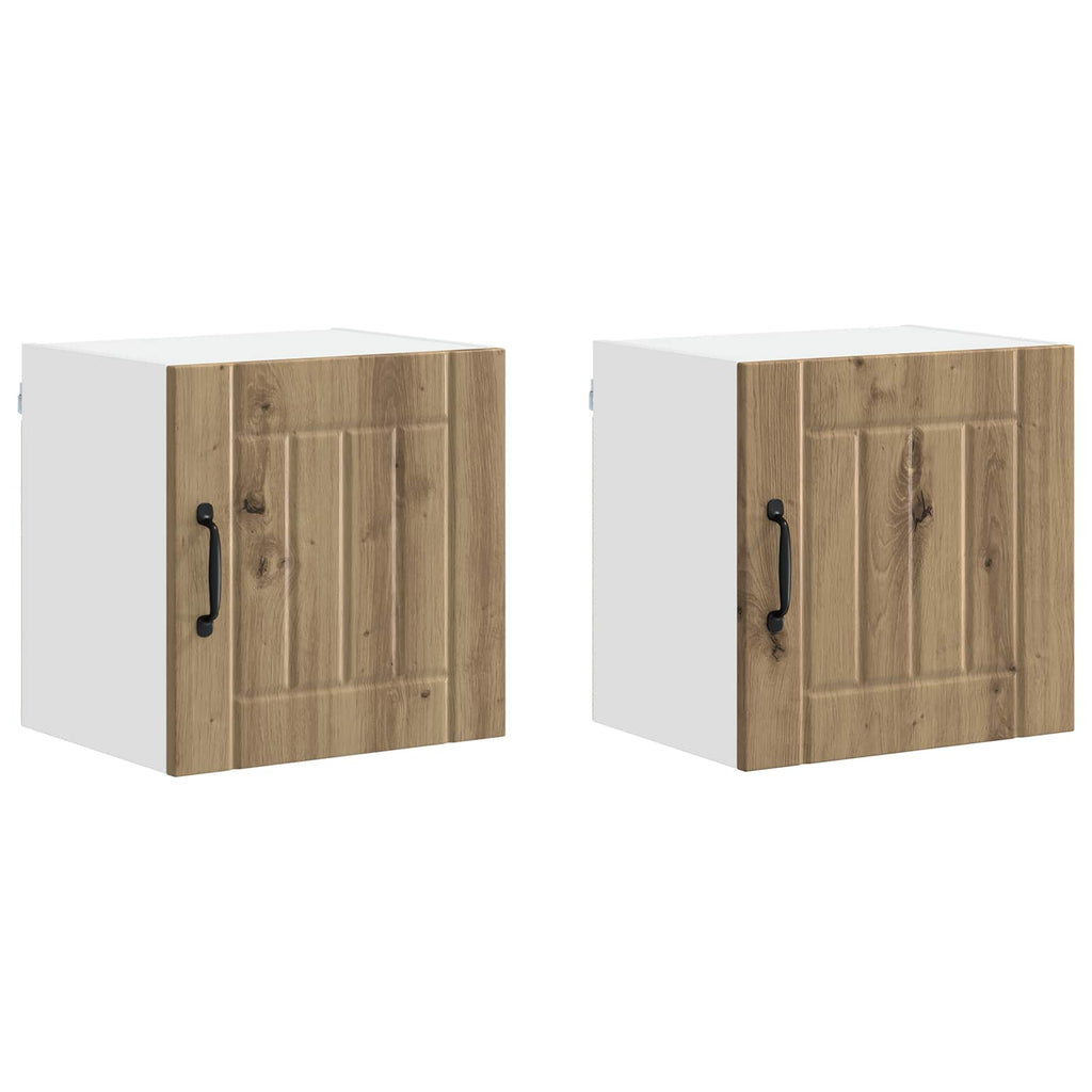 Wandschrank LUCCA 2 pcs Artisan-Eiche 40 x 31 x 40 cm