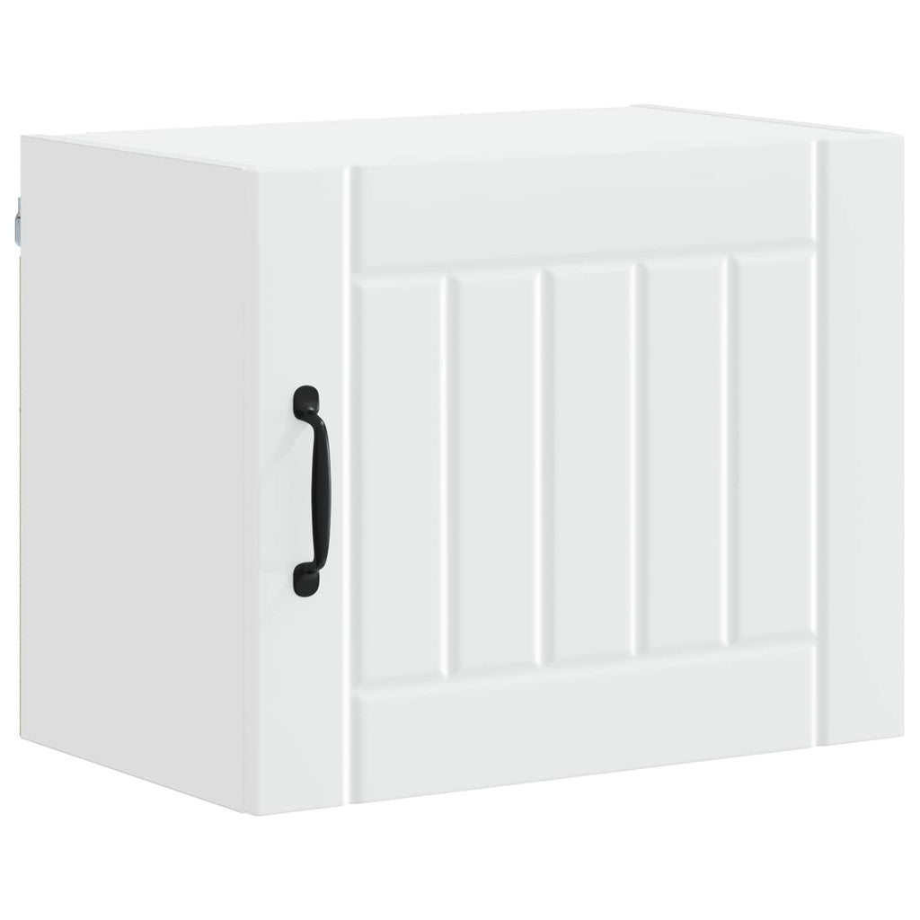 Wandschrank LUCCA 2 pcs Weiß 50 x 31 x 40 cm Holzwerkstoff