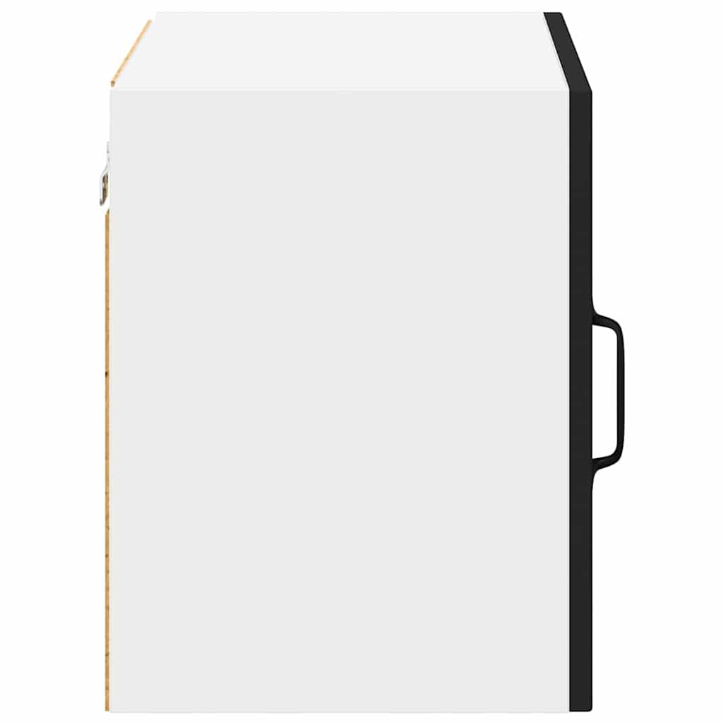 Wandschrank LUCCA Schwarz 50 x 31 x 40 cm Holzwerkstoff