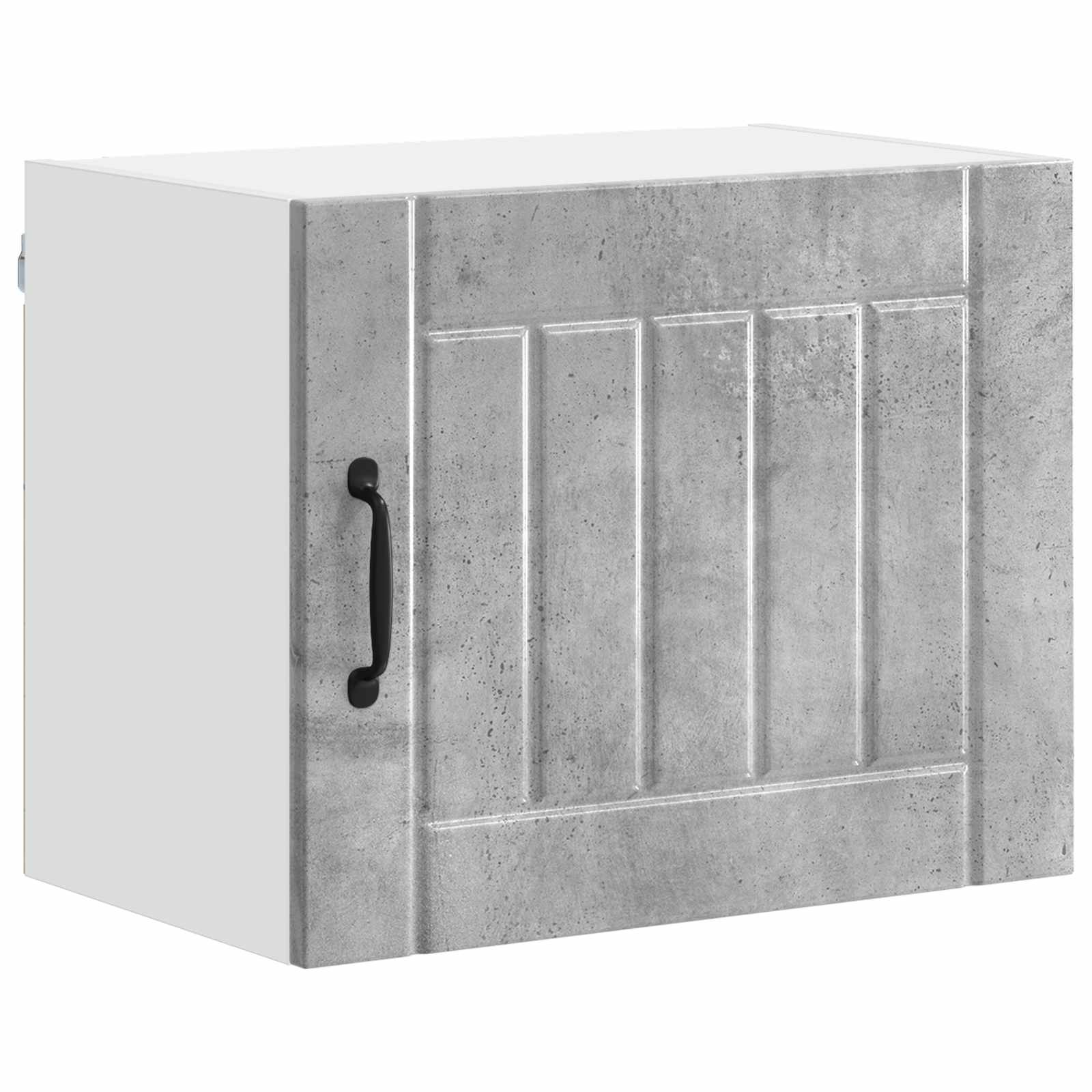 Wandschrank LUCCA Betongrau 50 x 31 x 40 cm Holzwerkstoff
