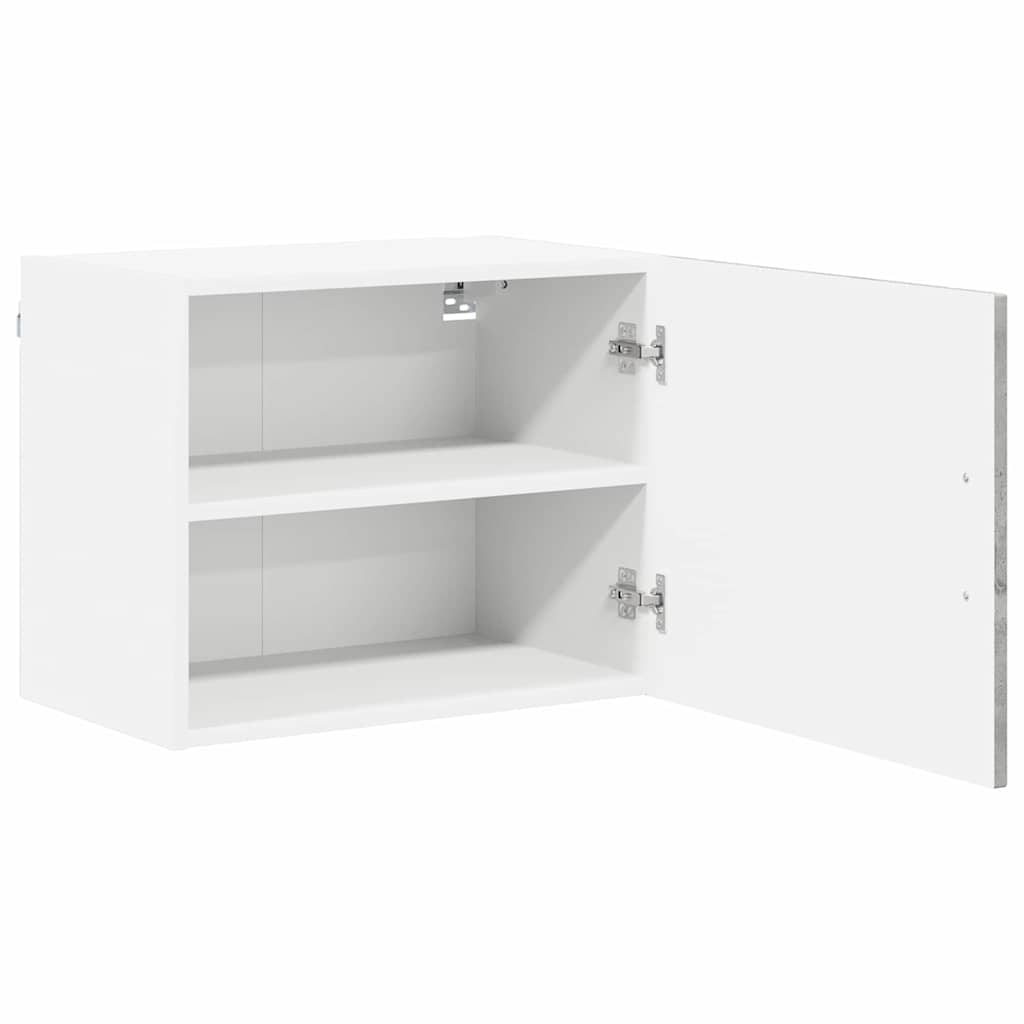Wandschrank LUCCA Betongrau 50 x 31 x 40 cm Holzwerkstoff