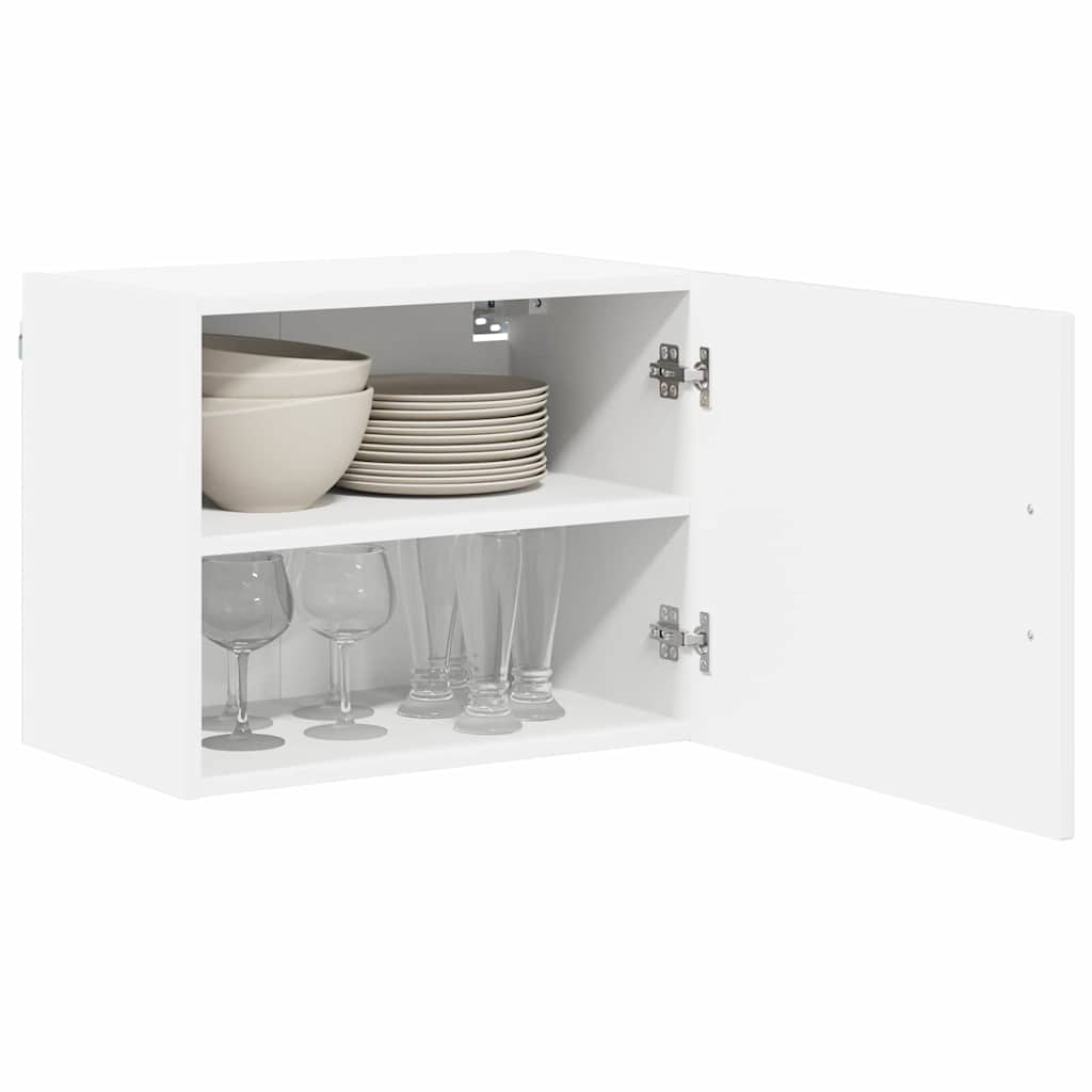 Wandschrank LUCCA Hochglanz Weiß 50 x 31 x 40 cm Holzwerkstoff