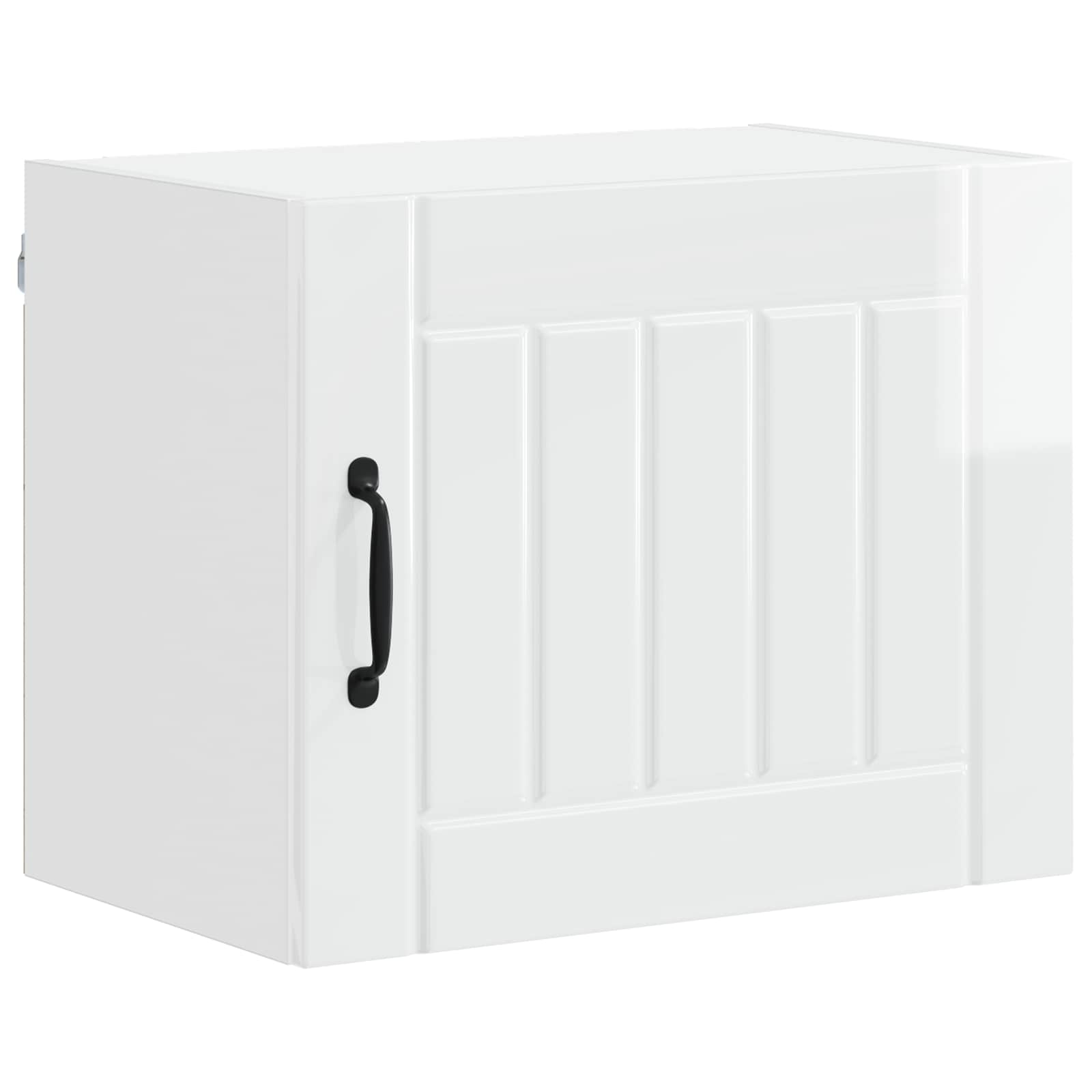 Wandschrank LUCCA 2 pcs Hochglanz Weiß 50 x 31 x 40 cm