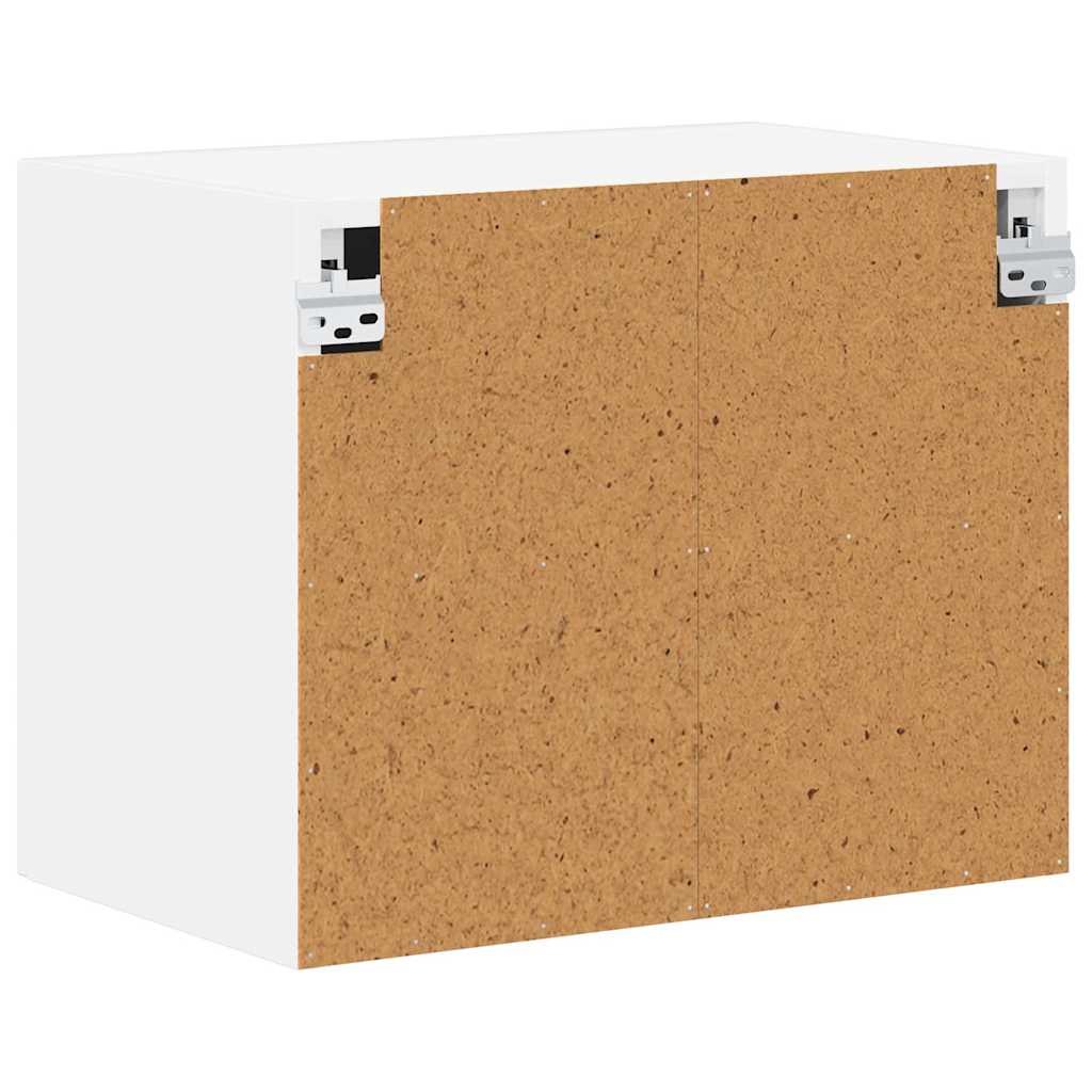 Wandschrank LUCCA 2 pcs Hochglanz Weiß 50 x 31 x 40 cm